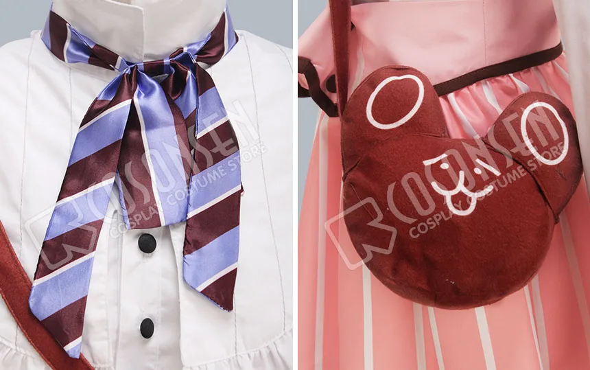 Игра А3 COSPLAYONSEN! Летний костюм для косплея Rurikawa Yuki полный комплект взрослых новый стиль с сумкой|adult costume|cosplay