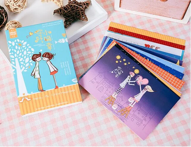 30 шт./лот открытка в стиле happy life Рождественская подарок|greeting cards|greeting card christmaschristmas