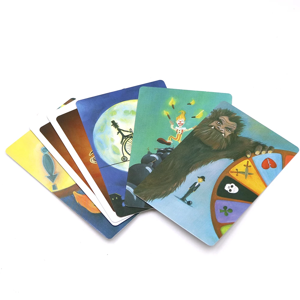 Карточная игра dixit 1+ 2+ 3 деревянные кролики 252 карты детские игрушки Образование для семьи домашние вечерние и забавные настольные игры dixit