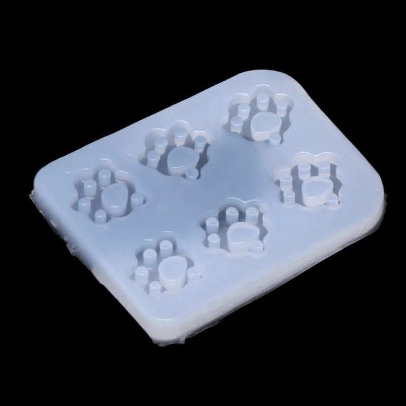 УФ полимер силиконовая форма для ювелирных изделий Кошачий коготь лапы Fondant