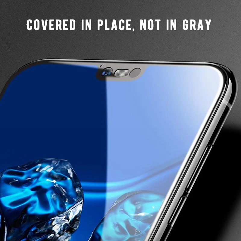 Закаленное стекло экрана для Huawei P30 Pro P20 Lite Honor 10 8 9 8X 8C защитное полное