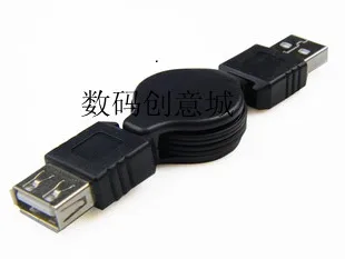2 шт. Выдвижной USB 0 кабель 1 м штекер Женский m/F шнур для ноутбука|male to female usb|usb male