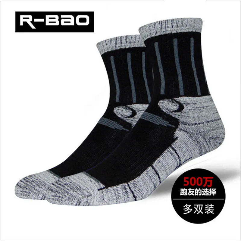 

Skiing Socks (3 Pairs/lot) R-BAO/RB036 Women Men Sports Socks 85% Cotton Warm Outdoor Hiking Socks