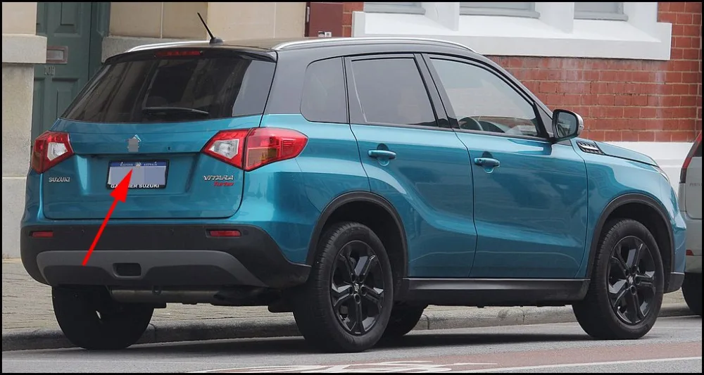 AUTONET резервная камера заднего вида для Suzuki Vitara S Turbo камера ночного видения/номерного знака