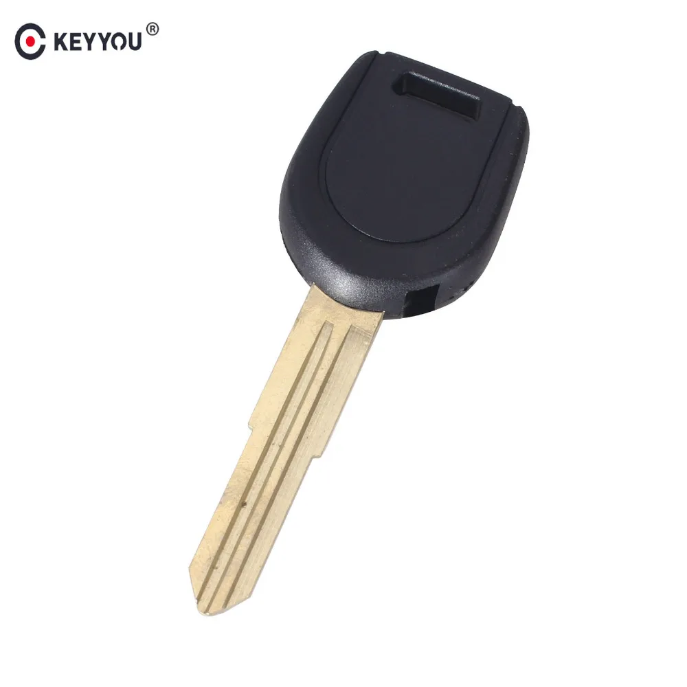 KEYYOU 50 шт./лот пустой ключ Замена транспондера оболочка для Mitsubishi Eclipse Galant Endeavor
