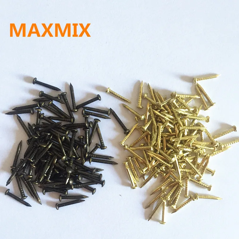 300 шт. круглые крепежные петли для мебели 6 мм 8 10 мм|round head nails|furniture nailsnails hardware |