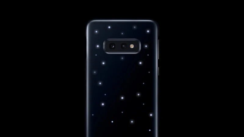 SAMSUNG Original Intelligent LED Phone Case for Samsung GALAXY S10E S10X S10 Plus S10Plus SM-G9700 G9730 Hard Phone Cover