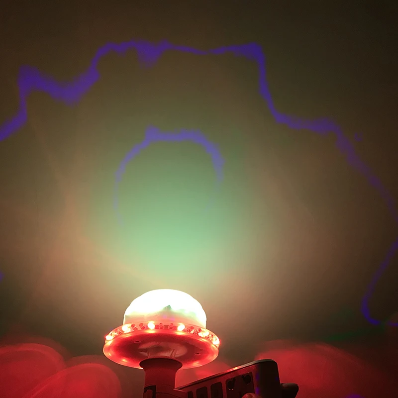 E27 светодиодные лампы 12 Вт RGB музыка два-в-одном свет Регулируемый беспроводной