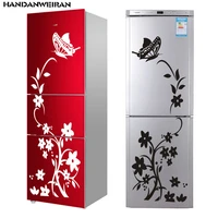 2020 new high quality wall sticker creative refrigerator sticker butterfly pattern wall stickers home decor wallpaper