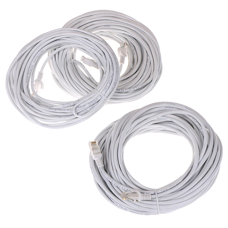 10/15/20/30 м сетевой кабель Cat5e Ethernet высокоскоростной RJ45 LAN маршрутизатор