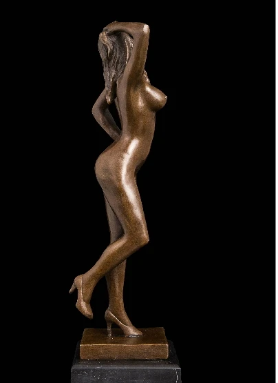 Бронза ATLIE скульптура западное искусство человеческое тело Oomph либидо статуя