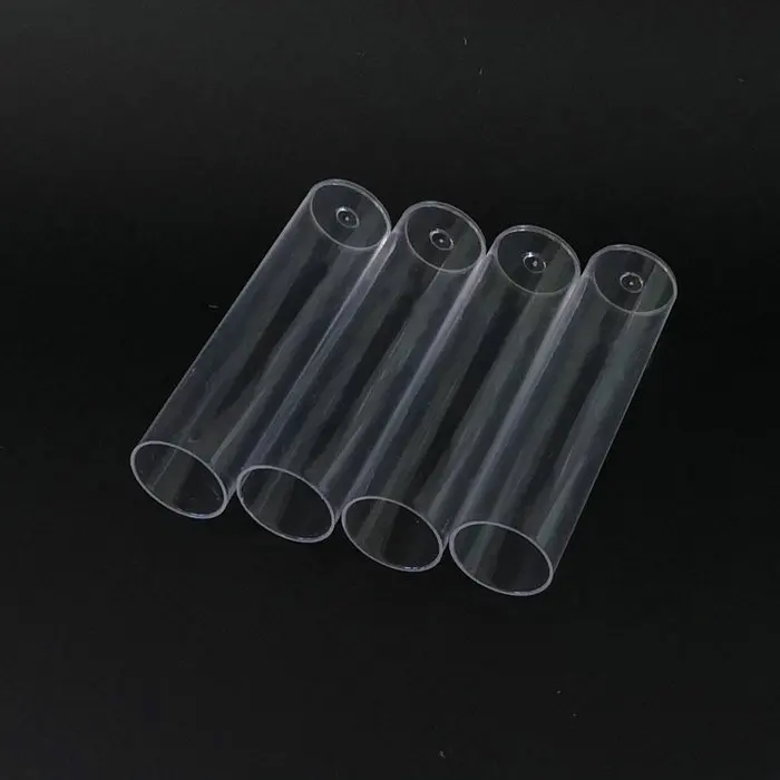 

100pcs/lot 25x95mm Plastic Flat BottomTransparent Lab Empty Test Tube With Cork Stoppers Drosophila Vials culture tube