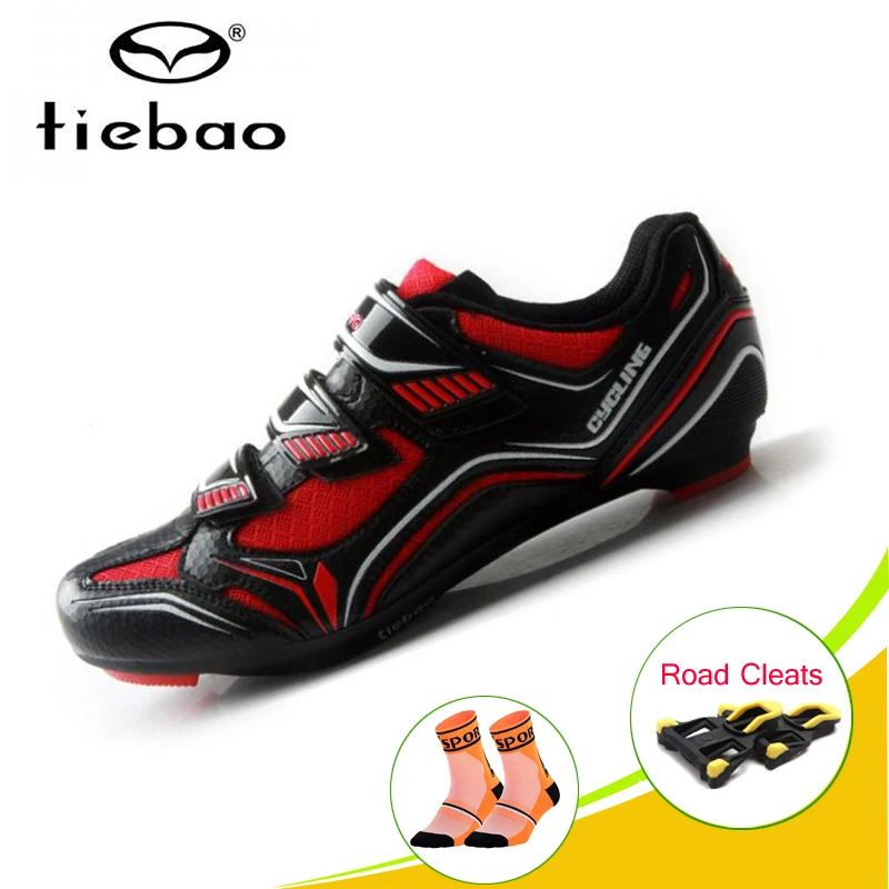 TIEBAO sapatilha ciclismo мужская дорожная унисекс дышащая Уличная обувь для езды на