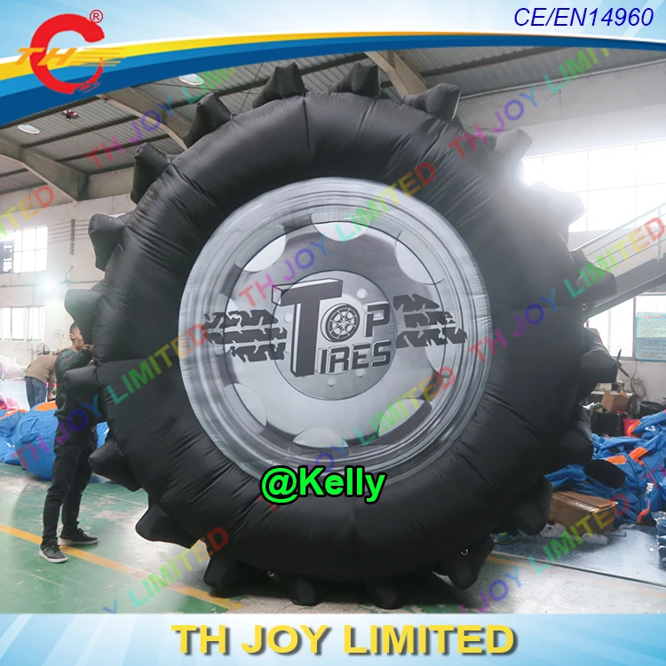 Free door shipping Inflatable advertising tire tyre balloon for sale outdoor giant inflatable | Игрушки и хобби