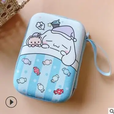 see chart IVYYE, 1 шт., Cinnamoroll Melody, Аниме Кошелек для монет, Мультяшные сумки для монет, кошелек, для хранения ключей, подарки на день рождения, Новинка - Цвет: see chart