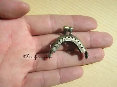 Металлическая рамка мини сумка для шитья металлический зажим 3 5 см антилатунная