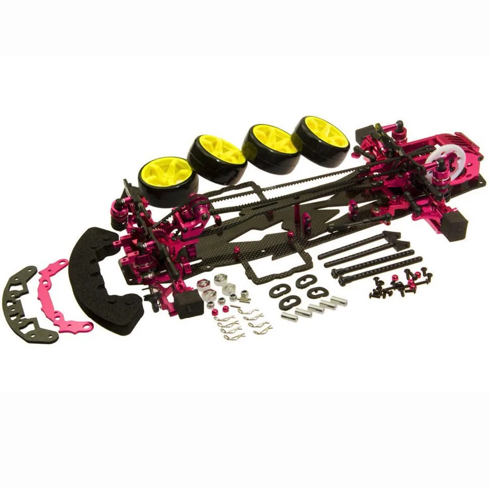 Комплект рамок Hobbypower из сплава и карбона 1/10 SAKURA D3 Drift Гоночная рама бесщеточный