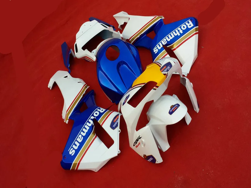Набор обтекателей мотоцикла для HONDA CBR600RR F5 03 04 CBR 600RR 600 RR 2003 2004 ABS белый синий