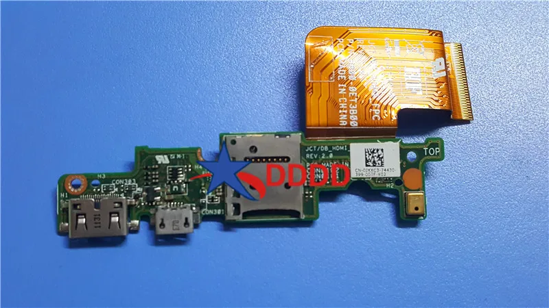 Оригинальный новый разъем питания постоянного тока USB плата гибкий кабель для