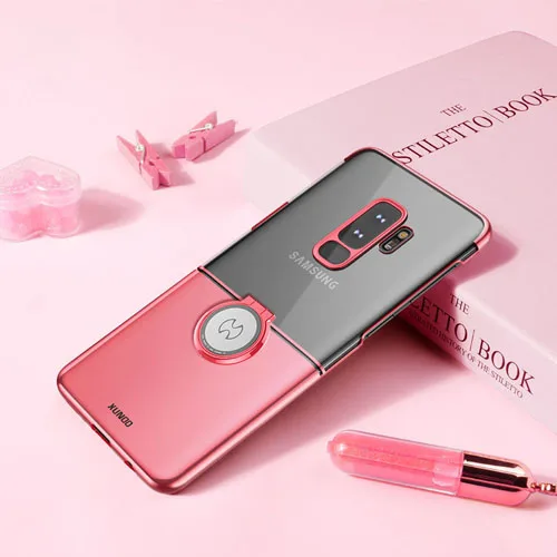 Xundd роскошный зеркальный 2-х цветов Чехол для samsung Galaxy S9 Жесткий PC задняя крышка чехол для Galaxy S8 S8 плюс Чехол Fundas Mooi Hoesje - Цвет: Rose Gold
