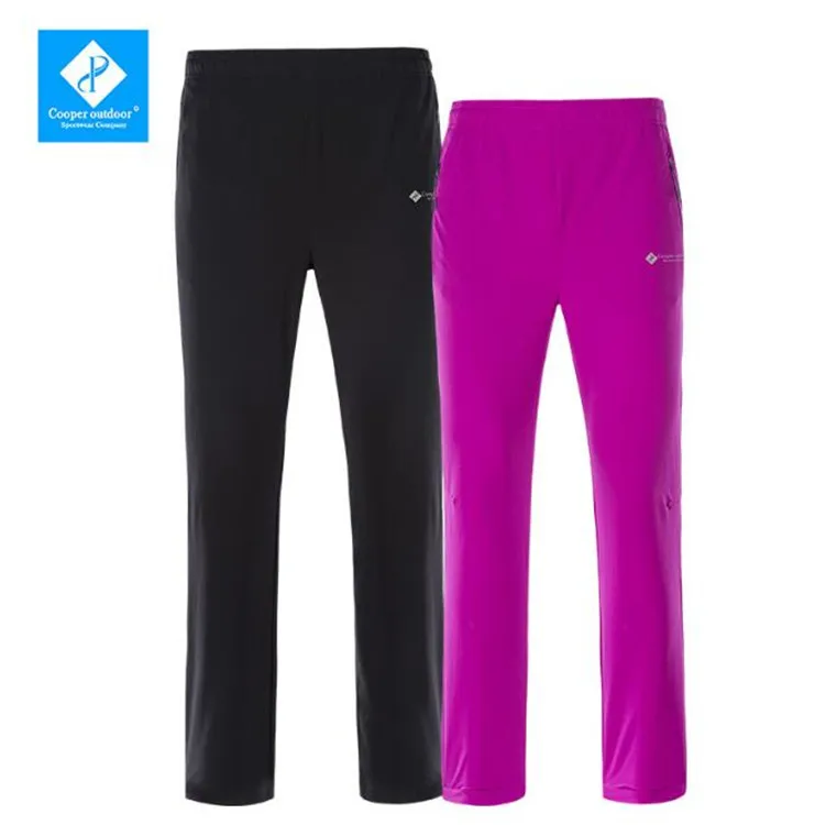 Для женщин мужчин Открытый быстросохнущие Брюки для девочек эластичность ультра