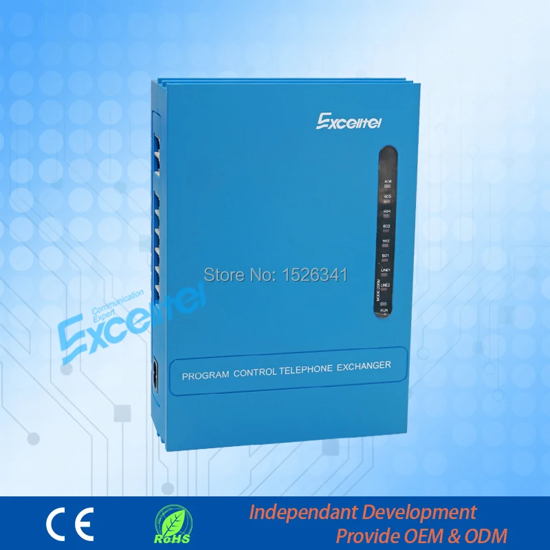 Excelltel / PABX/ SOH PBX/Офисная АТС/MS206/ 2 PSTN line 6 extension/с идентификатором переводного вызова