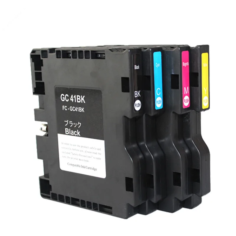 

4 PCS Ink Cartridge for Ricoh GC41 SG400 SG800 SG3100 SG2100 SG2100N SG2010L SG2200 SG3110 SG3100SNW SG3110DNW SG3110DN SG7100DN