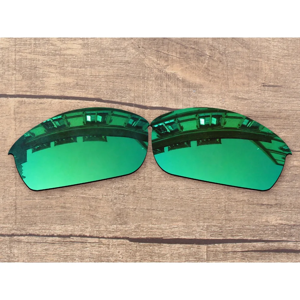 

Vonxyz Jade Mirror Polarized Replacement Lenses for-Oakley Flak Jacket Frame