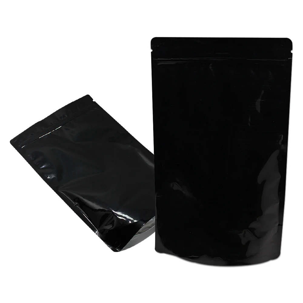 Синие/красные/черные стояпосылка еты из алюминиевой фольги пакеты с застежкой