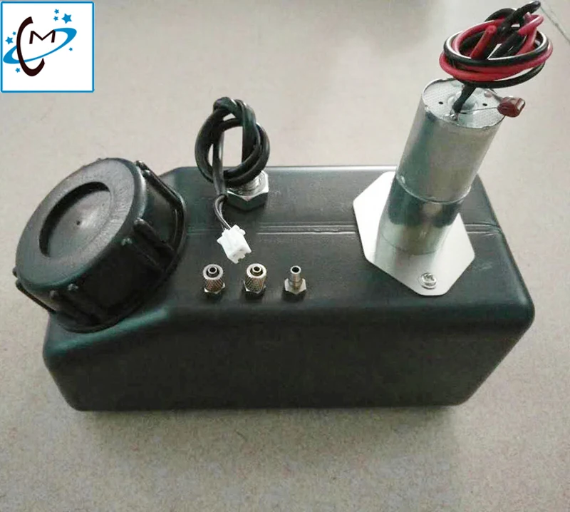 

UV flatbed printer Sub ink tank 1L 1.5L bulk ink system tank adapter with liquid sensor and air filter with stirring