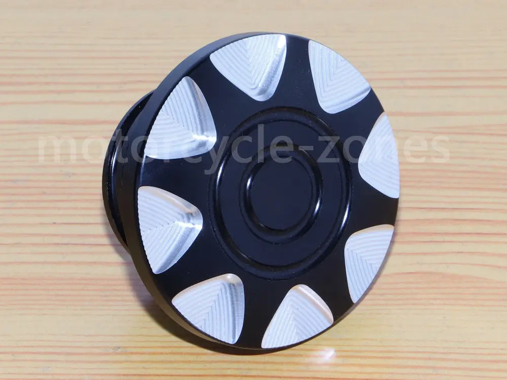 Black Chrome Fuel Gas Cap Reservoir Cover For Harley Road king Tank Sportster Heritage Softail Dyna Model 1982 - Up | Автомобили и