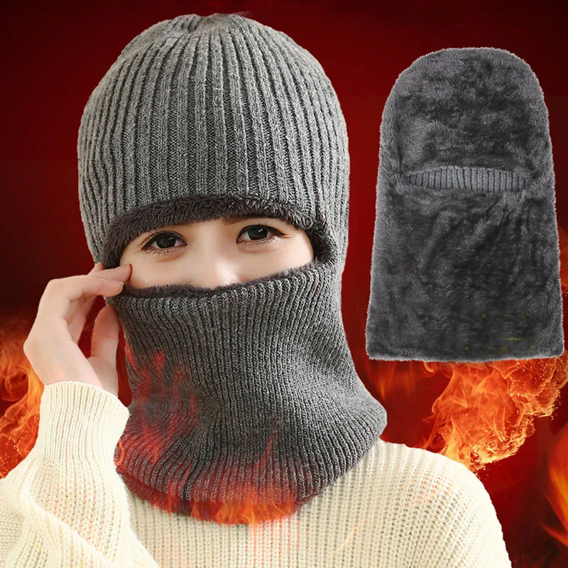 2017 унисекс теплая вязаная шапка шарф два предмета зимние шапки для мужчин