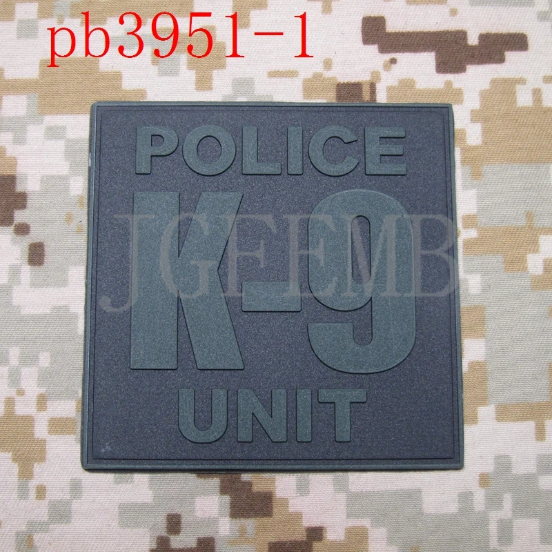 Полицейская K-9, медвежонок, коготь, K-9, собачий боевой дух, Тактическая Военная 3D ПВХ нашивка