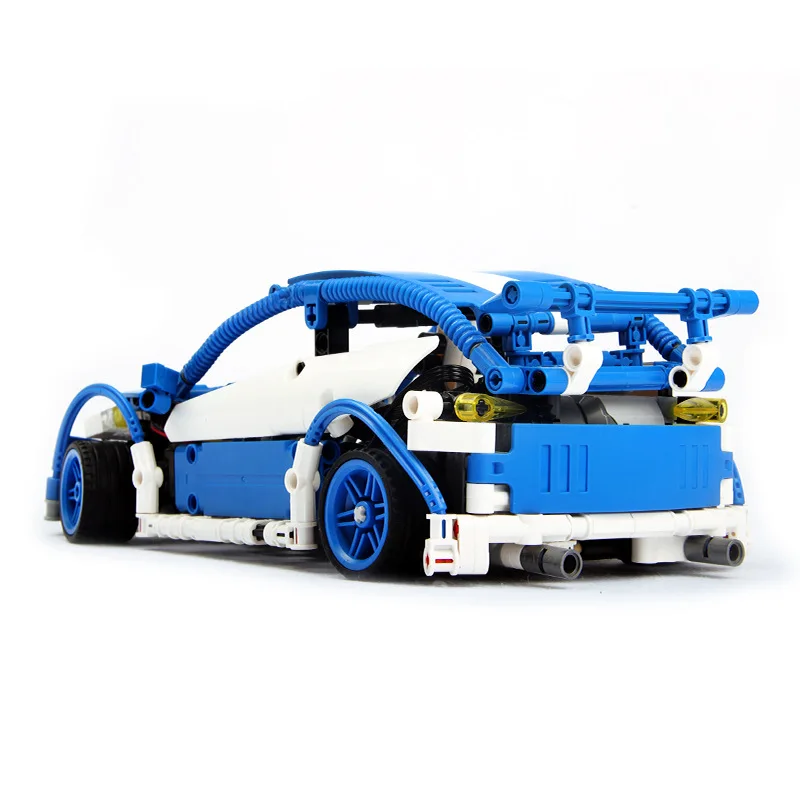 Совместимость с 20053 Technic серии хэтчбек Тип R Набор MOC-6604 строительные блоки кирпичи игрушка для обучения подарки