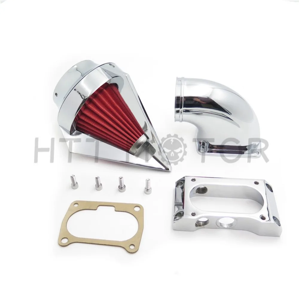 Aftermarket free shipping motorcycle parts Cone Spike Air Cleaner kit intake for Kawasaki All Vulcan 2000 Classic LT CHROME | Автомобили и