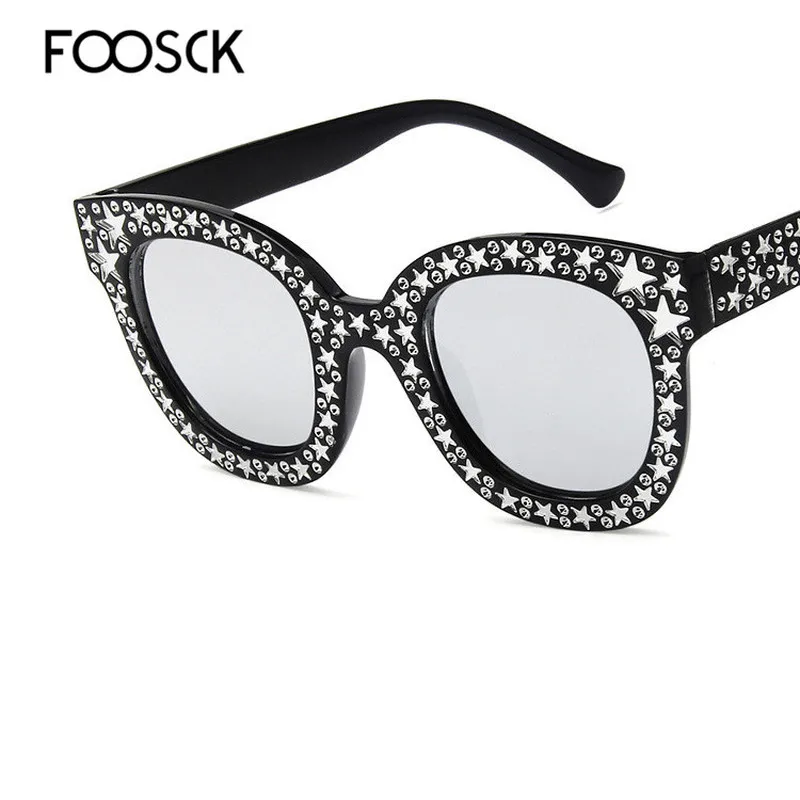 Новейшие большие солнцезащитные очки FOOSCK топ роскошные брендовые дизайнерские