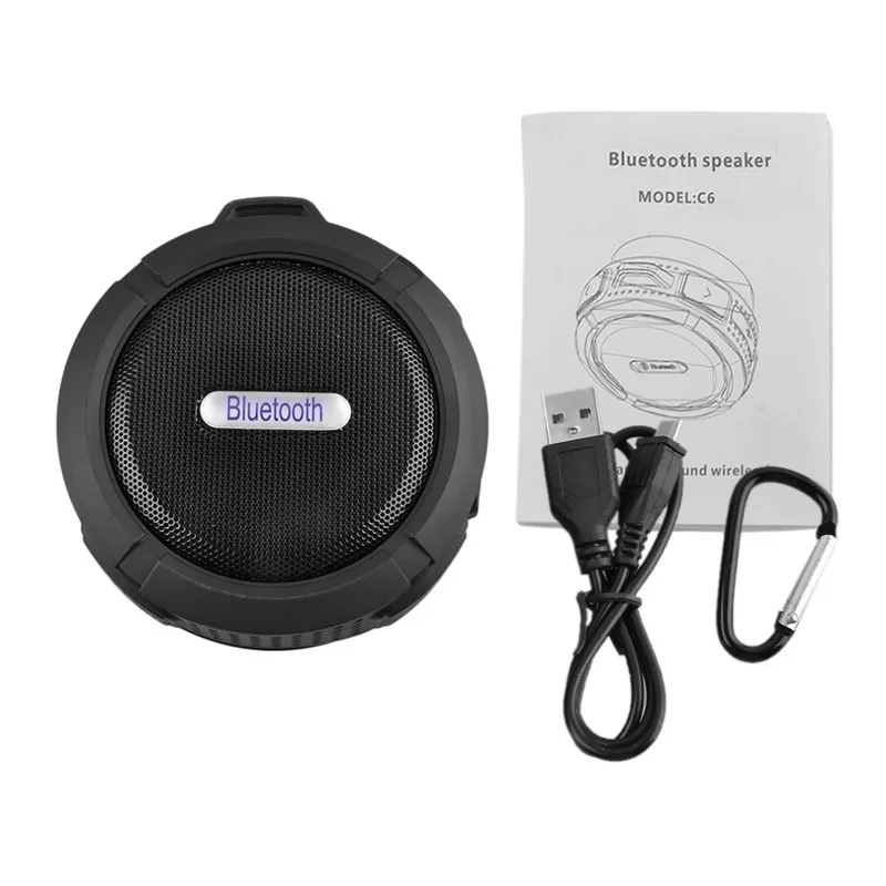 Новый Беспроводной Bluetooth Водонепроницаемый амортизатор C6 стерео Поддержка Hands-Free