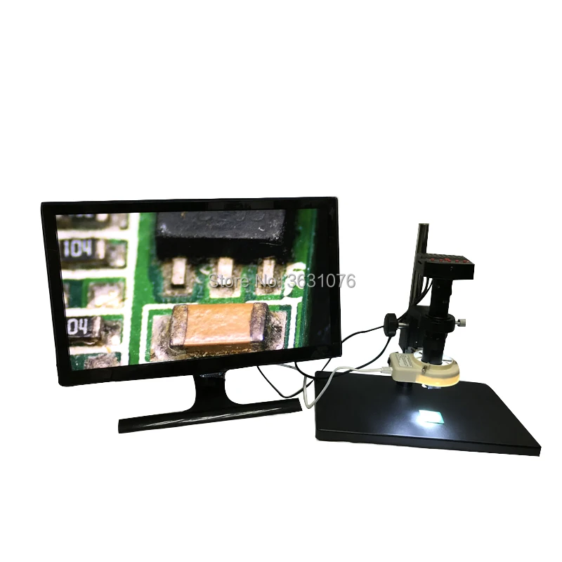 Камера микроскопа HDMI HD 21 Мп + 3D Регулируемая боковая поверхность большое поле
