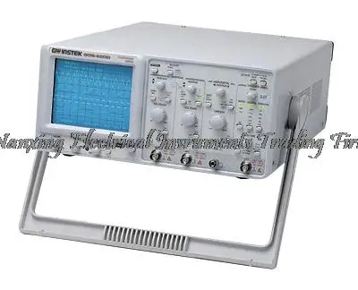 Fast arrival Gwinstek GOS6200 2 channels Analog Oscilloscope | Инструменты