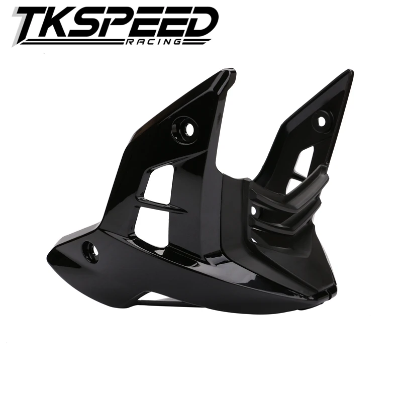 Универсальный двигатель мотоцикла защитный кожух для Honda CBF150 WH150-2 WH150-3 wh125-16 CB190R CBF190R под крыло обтекатель брызговика - Цвет: black