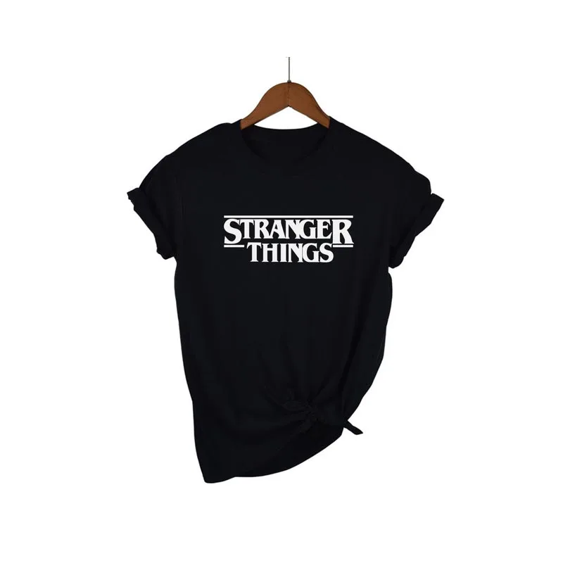 Странные Вещи Ringer Tee хипстерские рубашки Tumblr графическая футболка женский