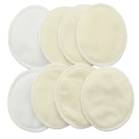 hot new mother bamboo breast pad nursing pads for mum washable waterproof feeding pad bamboo reusable breast pads breathable