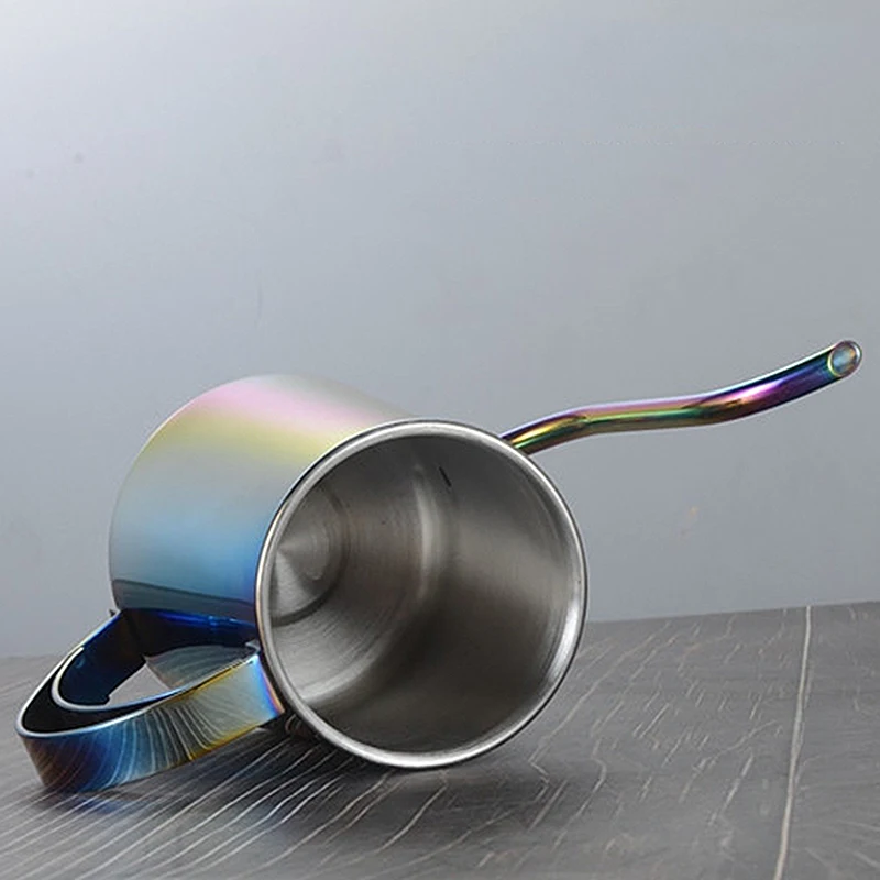650ml Stainless Steel Trickle Coffee Kettle Pot Thicken Teapot High Quality Maker Bottle Kitchen Accessorie | Дом и сад