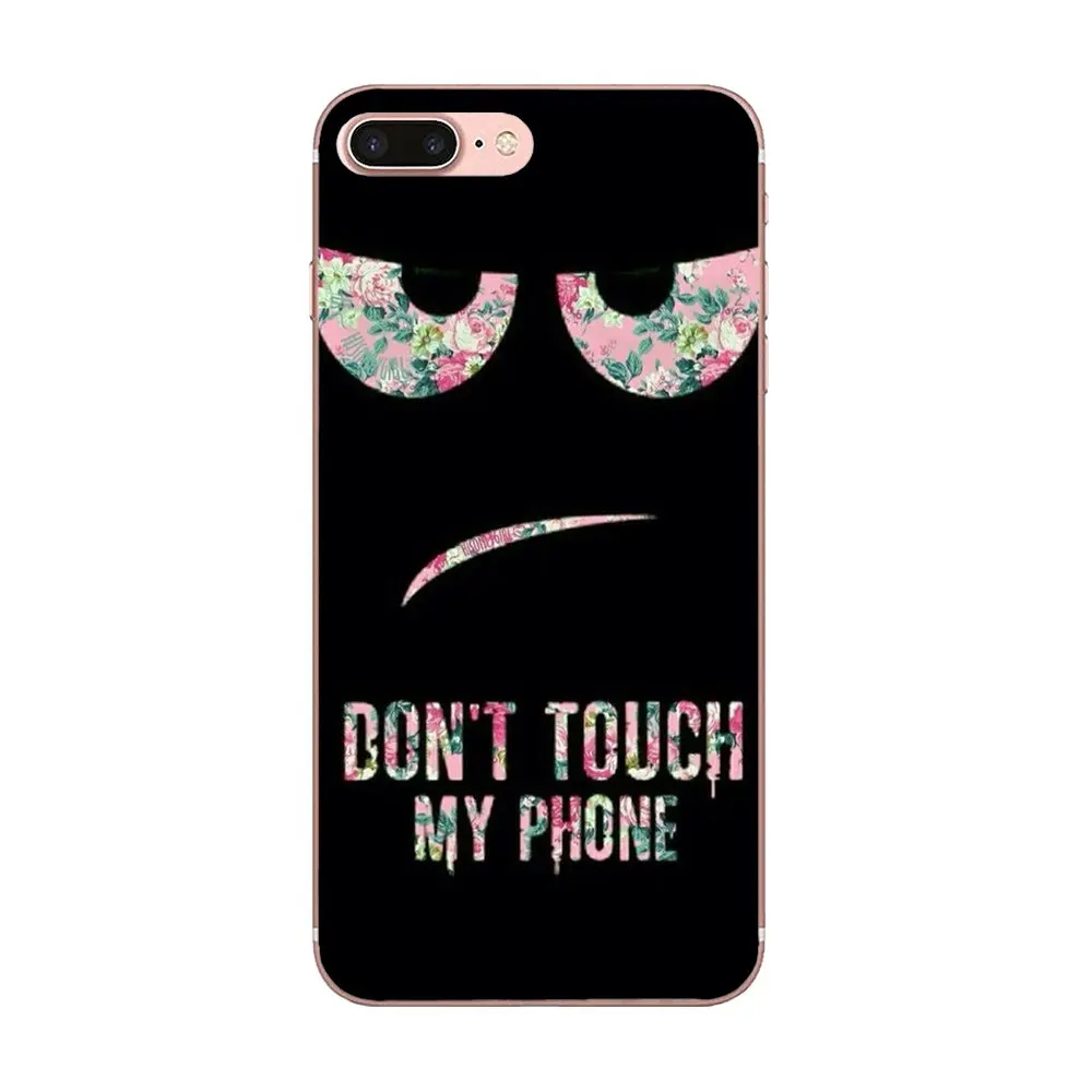 С надписью Don't Touch My модные мягкий чехол для LG Nexus 5 5X G2 G3 мини дух G4 G5 G6 K4 K7 K8 K10 2017 V10