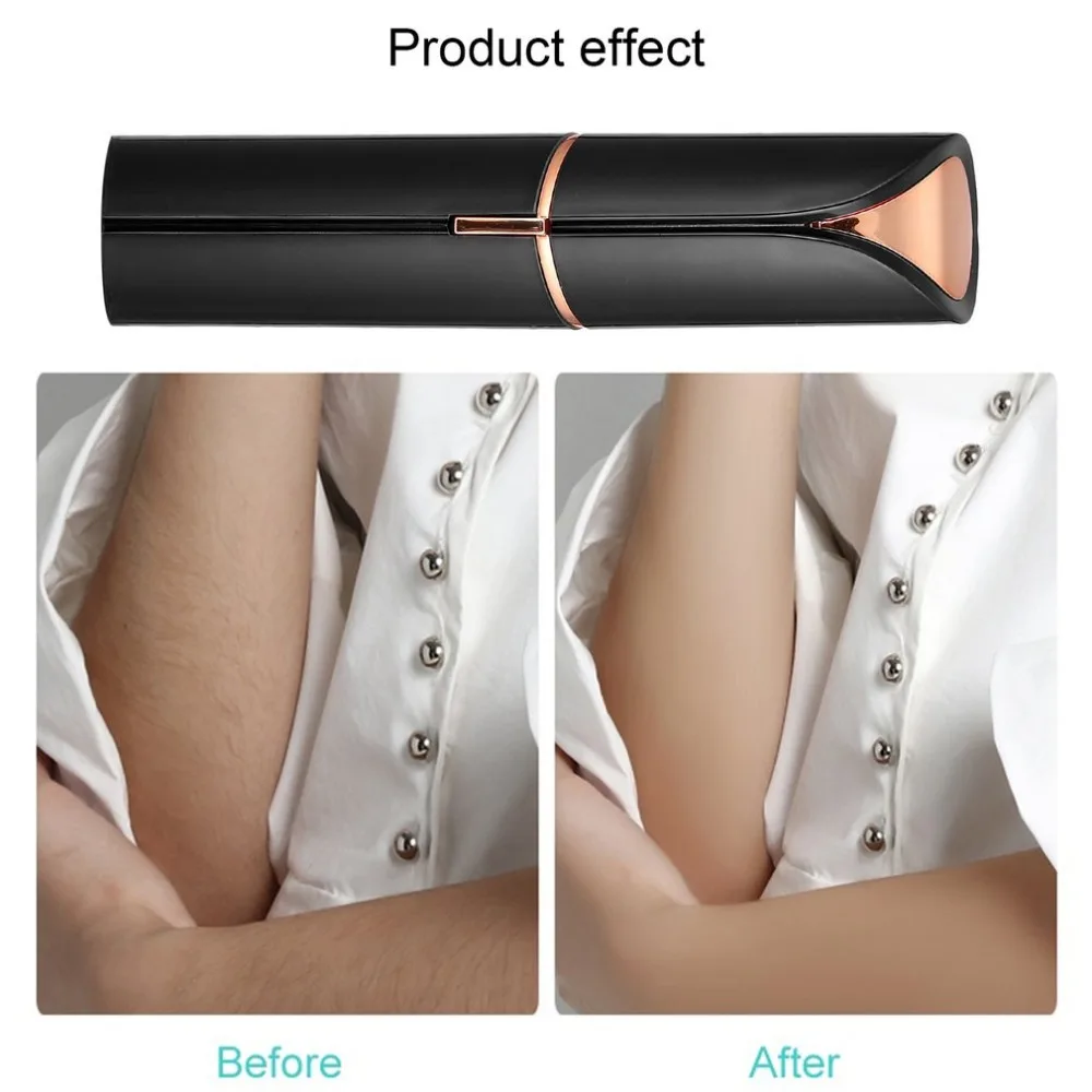 Lipstick Shape Epilator Electric Painless Shaving Shaver Lady Hair Remover Mini Female Removal Razor For Body Face Women | Бытовая