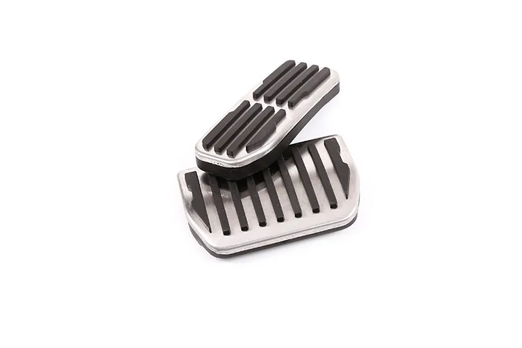 For Range Rover VELAR No Drill Anti-slip Fuel Brake Alloy Pads Pedals Cover Car Accessories