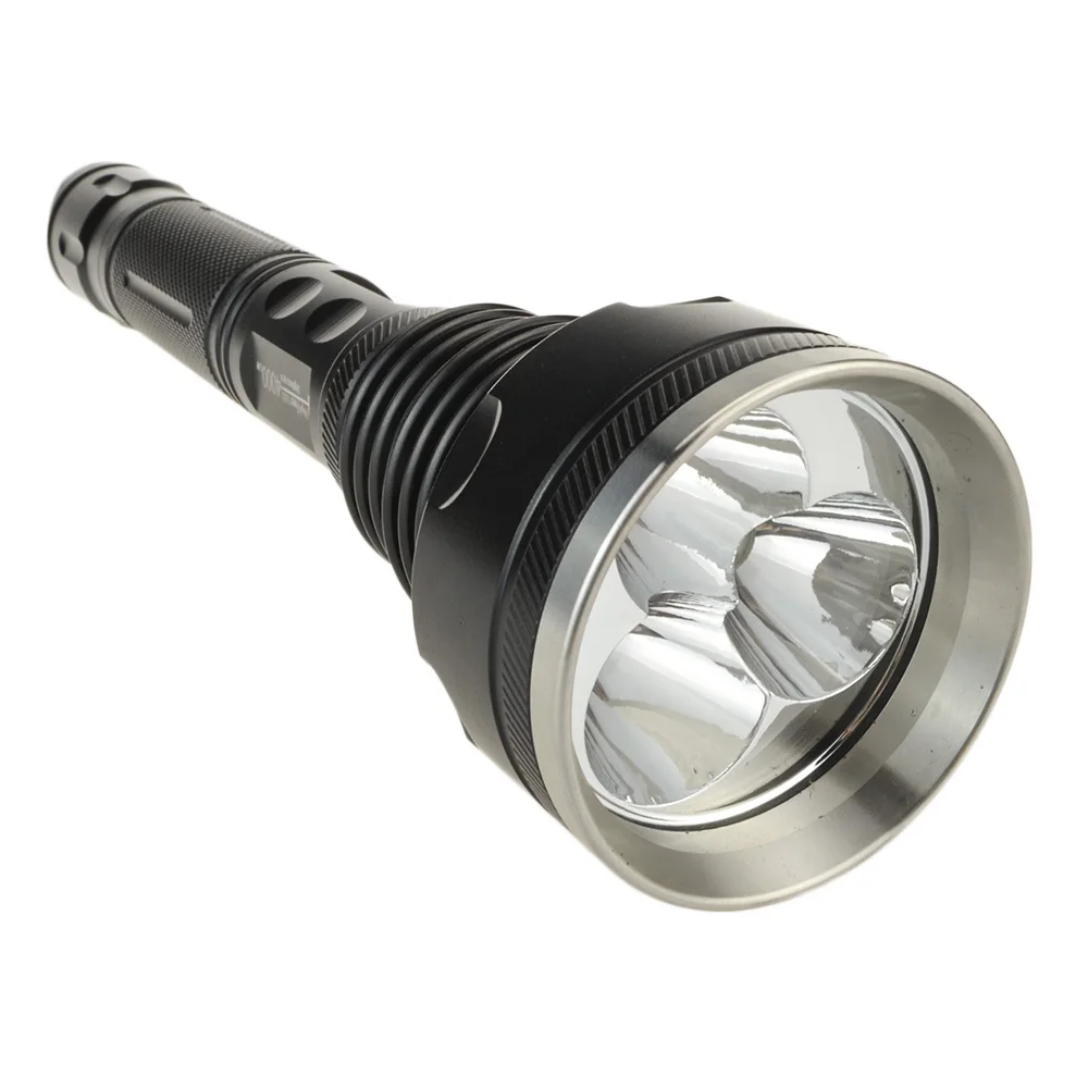 Супер яркий светодиодный фонарик 4000LM 3x CREE XM L T6 3T6 с 5 режимами 18650 высокой мощности