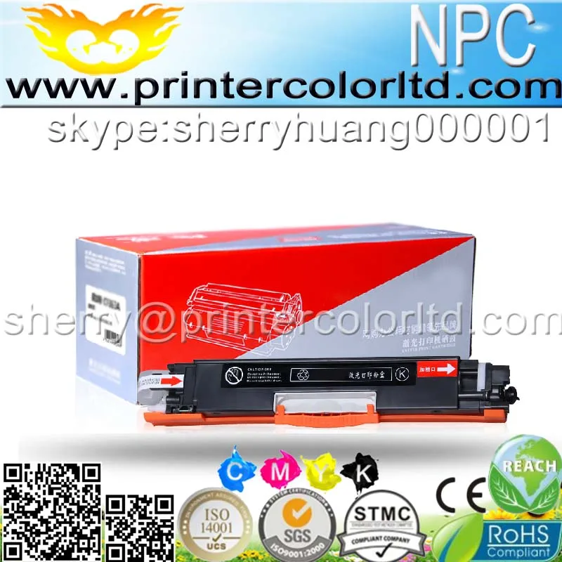 CE310 CE310A 313A 126A 126 совместимый цветной картридж с тонером для принтера HP LaserJet Pro CP1025