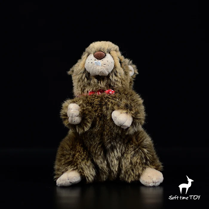 Симпатичный шарф Marmot кукла игрушка большие глаза настоящая жизнь плюшевые