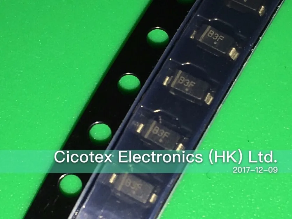 

100 шт./лот MBR0530T1G SOD123 B3F B3 диод SCHOTTKY 30V 500MA 0.5A SOD-123 MBR0530